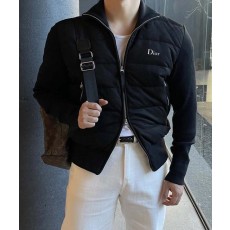 디* 옴므 헤시드 스웨이드 니트 패딩