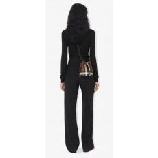 버** 체크버킷 (다크브라운)