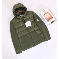 울니트 와플믹스 다운 자켓