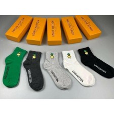 루* 남녀공용 5종 양말세트