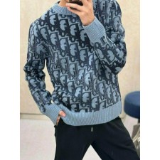 디* 오블리크 패턴 울니트