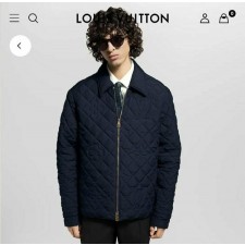 루* 퀼티드 모노그램 오버 셔츠