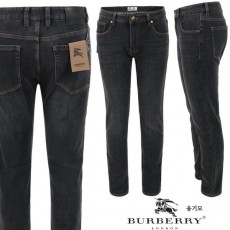 버** 기마 스틸 흑청 슬림 일자진 융 기모 원단