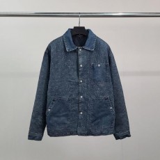 루* 퀄팅 데님 누빔 자켓