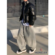 애나멜 레더 숏패딩