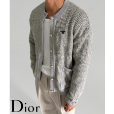 디* 트위드 라운드 가디건