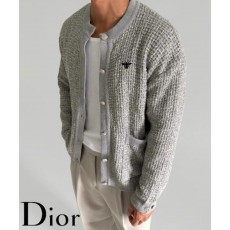 디* 트위드 라운드 가디건