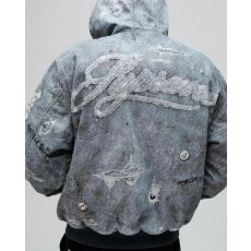 슈** HJR 트롱프 뢰유 후드 워크 자켓