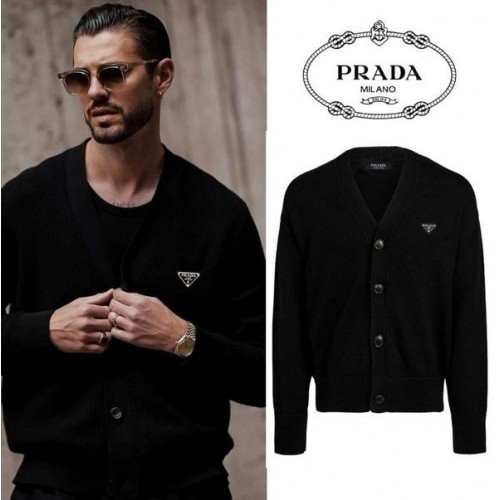 프** 트라이앵글 플레이트 커플가디건