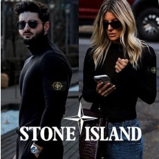 스* 와펜패치 커플 터틀넥