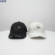 프** 더블 삼각로고 볼캡 모자