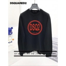 디**** DSQ2 레드 원형 밍크양기모 티셔츠