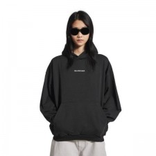 발**** 체스트 더블 로고 자수 후드