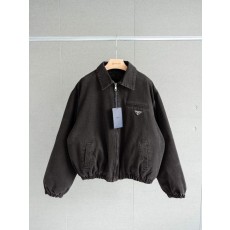 프** 25 플레이트 데님 패딩 자켓  수입